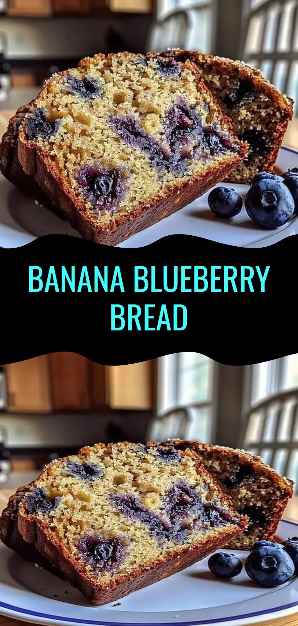 Banana Blueberry Bread