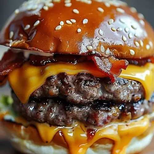 Delicious Crack Burgers with juicy patties and fresh toppings