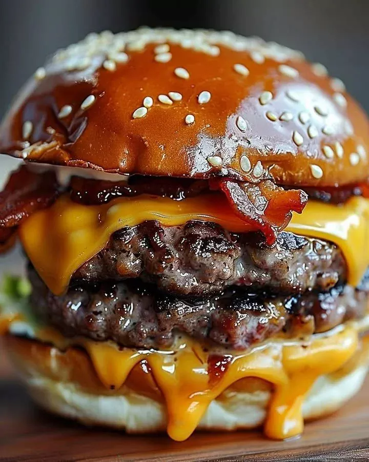 Delicious Crack Burgers with juicy patties and fresh toppings