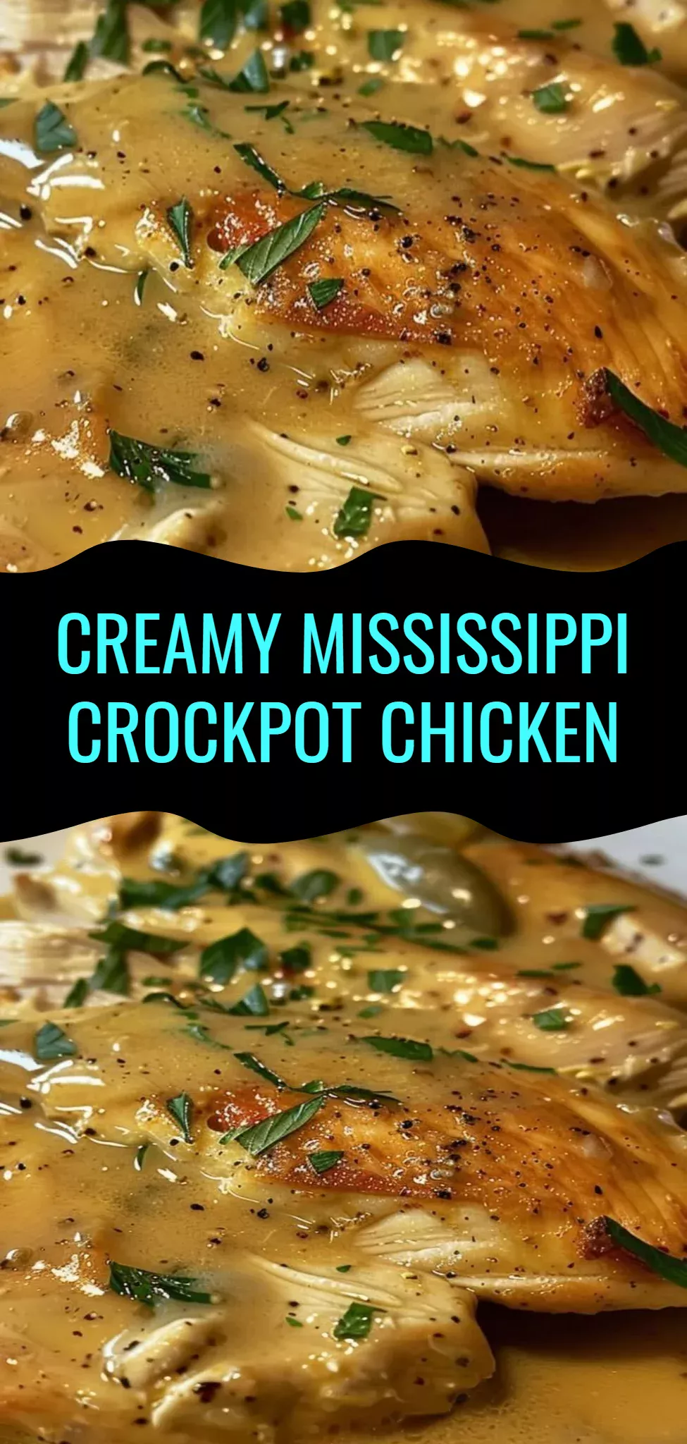 Creamy Mississippi Crockpot Chicken