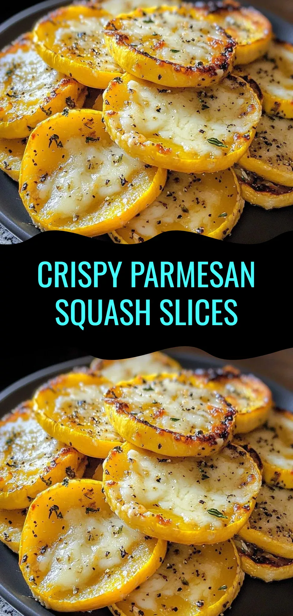 Crispy Parmesan Squash Slices