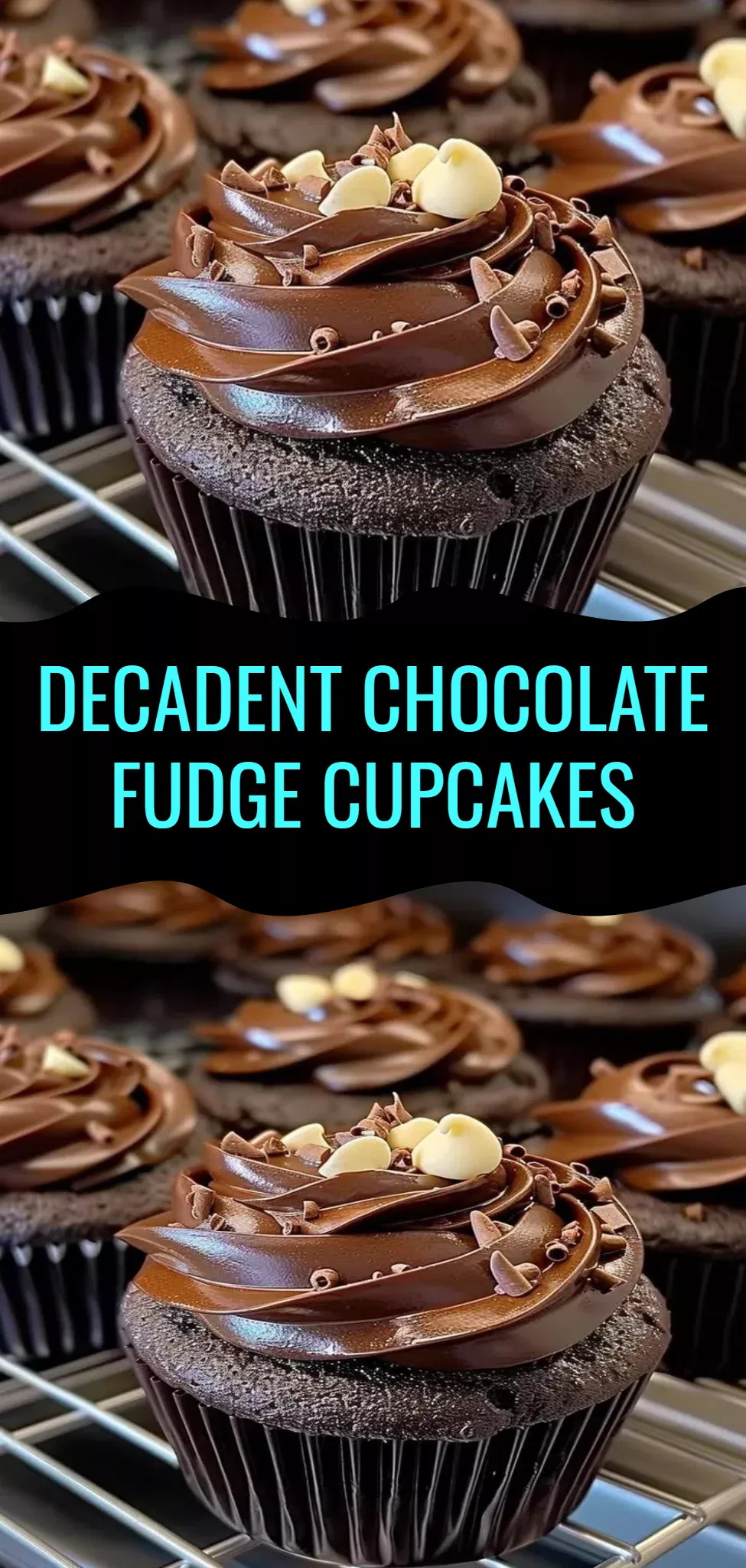 Decadent Chocolate Fudge Cupcakes