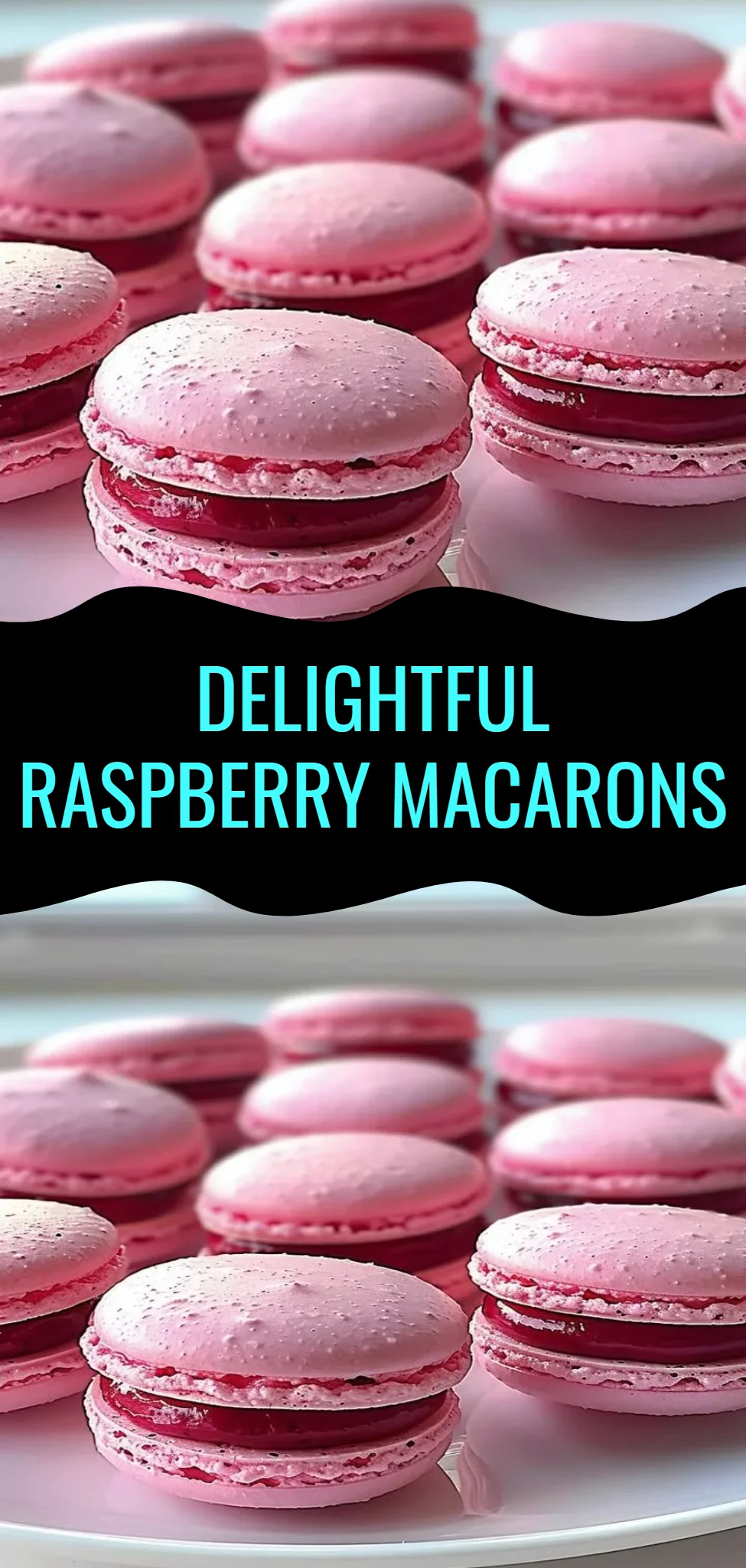 Delightful Raspberry Macarons