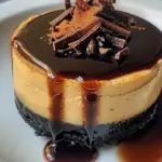 Delicious Espresso Cheesecake Minis topped with coffee beans