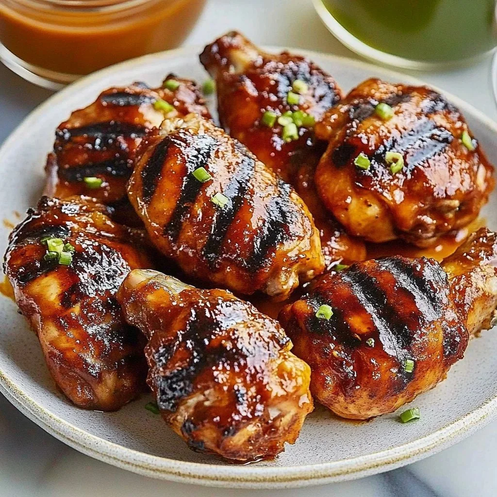 Grilled BBQ chicken served at a Juneteenth celebration feast