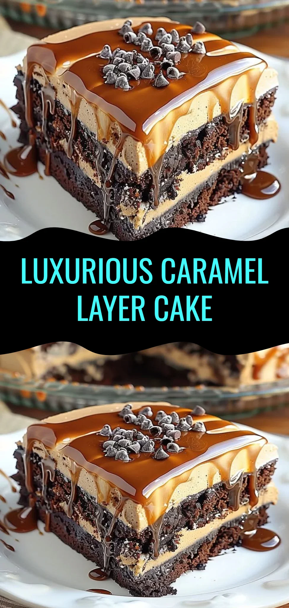 Luxurious Caramel Layer Cake