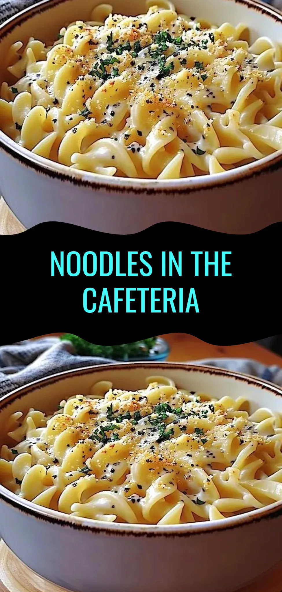 Noodles in the Cafeteria