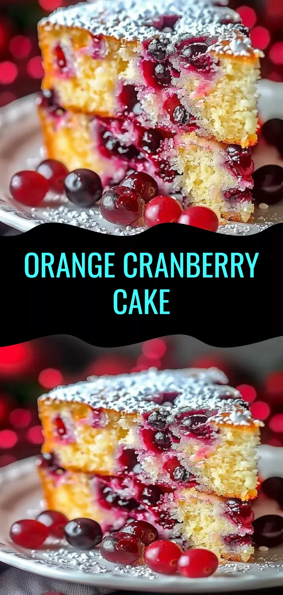 Orange Cranberry Cake